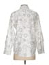 Lands' End Paisley White Long Sleeve Button-Down Shirt Size S - photo 2