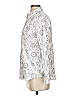 Lands' End Paisley White Long Sleeve Button-Down Shirt Size S - photo 5