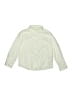 Zara 100% Cotton Solid Ivory White Long Sleeve Button-Down Shirt Size 7 - photo 1