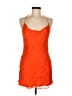 Zara 100% Polyester Orange Sleeveless Top Size M - photo 1