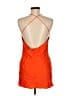 Zara 100% Polyester Orange Sleeveless Top Size M - photo 2