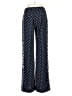 CAbi 100% Polyester Polka Dots Blue Casual Pants Size 2 - photo 2