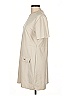 Zara Solid Tan Casual Dress Size L - photo 5