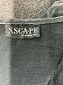 Xscape Metallic Silver Long Sleeve Blouse Size XXS (estimated) - photo 3