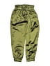 Unbranded 100% Polyester Metallic Green Casual Pants Size 120 cm / US 6X - photo 1