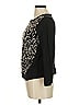 Ann Taylor Animal Print Black Pullover Sweater Size M - photo 5