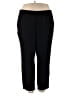Banana Republic 100% Polyester Solid Black Casual Pants Size XXL - photo 1