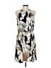 DressBarn Graphic Silver Gray Cocktail Dress Size 10 - photo 1