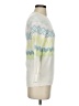 Ann Taylor LOFT Chevron-herringbone White Pullover Sweater Size XXS - photo 4