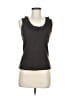 Ann Taylor LOFT Gray Sleeveless Top Size M - photo 1