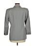 Petite Sophisticate 100% Acetate Gray Blazer Size 8 - photo 2