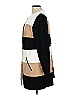 Chico's Color Block Ivory Coat Size Lg (2) - photo 5