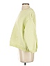 Brochu Walker Solid Green Pullover Sweater Size S - photo 5