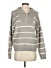 so Me 100% Polyester Stripes Gray Pullover Sweater Size S - photo 1