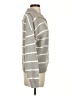 so Me 100% Polyester Stripes Gray Pullover Sweater Size S - photo 4