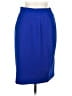Liz Claiborne Solid Blue Formal Skirt Size 6 (petite) - photo 1