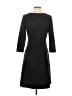 Ann Taylor LOFT Solid Black Casual Dress Size 4 - photo 2