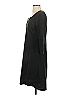 Ann Taylor LOFT Solid Black Casual Dress Size 4 - photo 5