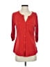 Ellen Tracy Red 3/4 Sleeve Blouse Size S - photo 1
