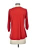 Ellen Tracy Red 3/4 Sleeve Blouse Size S - photo 2