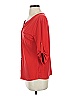 Ellen Tracy Red 3/4 Sleeve Blouse Size S - photo 5