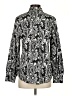 Chico's Paisley Black Long Sleeve Blouse Size Sm (0.5) - photo 2