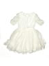 Pink & Violet 100% Polyester Ivory Dress Size 7 - photo 2
