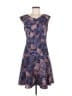 Rebecca Taylor Paisley Blue Cocktail Dress Size 8 - photo 1