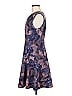 Rebecca Taylor Paisley Blue Cocktail Dress Size 8 - photo 5