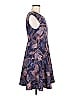Rebecca Taylor Paisley Blue Cocktail Dress Size 8 - photo 4