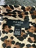 Haver 100% Polyester Animal Print Brown Long Sleeve Blouse Size XS - photo 7