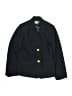 Lands' End Solid Black Blue Blazer Size 8 - photo 1