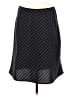Lane Bryant 100% Polyester Stripes Black Casual Skirt Size 8 - photo 1