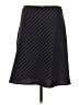 Lane Bryant 100% Polyester Stripes Black Casual Skirt Size 8 - photo 2