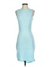 Unbranded Solid Blue Cocktail Dress Size S - photo 1