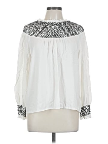 See and Be Seen Long Sleeve Blouse (view 1)