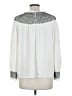 See and Be Seen White Long Sleeve Blouse Size L - photo 2