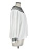 See and Be Seen White Long Sleeve Blouse Size L - photo 4