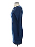 Arden B. Solid Blue Casual Dress Size S - photo 5