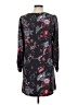 Ann Taylor LOFT Paisley Black Casual Dress Size 6 - photo 2