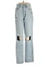PacSun 100% Cotton Color Block Blue Jeans Size 24 waist - photo 1