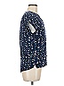 Draper James 100% Rayon Blue Short Sleeve Blouse Size 8 - photo 4