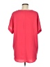 143 story Pink Short Sleeve Blouse Size Large - photo 2