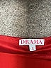 Drama 100% Polyester Solid Burgundy Casual Pants Size 8 - photo 7