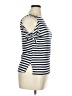 oasis 100% Viscose Blue Short Sleeve Top Size 14 - photo 4
