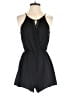 Sienna Sky 100% Polyester Solid Black Romper Size XS - photo 1