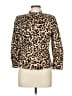 Muse Animal Print Gold Jacket Size 6 - photo 1