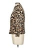 Muse Animal Print Gold Jacket Size 6 - photo 5