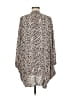 Amuse Society 100% Viscose Brown Kimono Size M - photo 2