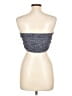 AaKaa 100% Polyester Gray Blue Tube Top Size L - photo 2